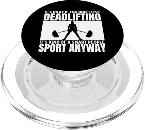 Kreuzheben ist für kluge Leute lustiges Gewichtheben PopSockets PopGrip für MagSafe Kreuzheben ist für kluge Leute lustiges Gewichtheben PopSockets PopGrip für MagSafe von Gifts For A Weight Lifter Guy