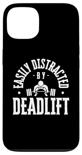 Leicht abgelenkt durch Kreuzheben lustiges Gewichtheben Hülle für iPhone 13 von Gifts For A Weight Lifter Guy