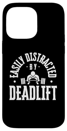 Leicht abgelenkt durch Kreuzheben lustiges Gewichtheben Hülle für iPhone 14 Pro Max Leicht abgelenkt durch Kreuzheben lustiges Gewichtheben Hülle für iPhone 14 Pro Max von Gifts For A Weight Lifter Guy