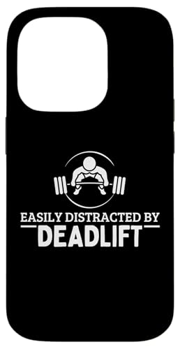 Leicht abgelenkt durch Kreuzheben lustiges Gewichtheben Hülle für iPhone 14 Pro Leicht abgelenkt durch Kreuzheben lustiges Gewichtheben Hülle für iPhone 14 Pro von Gifts For A Weight Lifter Guy