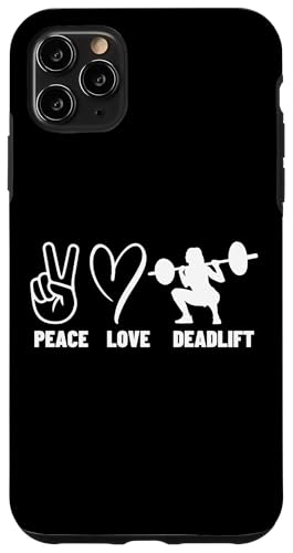 Peace Love Kreuzheben Frauen Gewichtheben Hülle für iPhone 11 Pro Max Peace Love Kreuzheben Frauen Gewichtheben Hülle für iPhone 11 Pro Max von Gifts For A Weight Lifter Guy