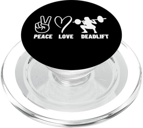 Peace Love Kreuzheben Frauen Gewichtheben PopSockets PopGrip für MagSafe Peace Love Kreuzheben Frauen Gewichtheben PopSockets PopGrip für MagSafe von Gifts For A Weight Lifter Guy