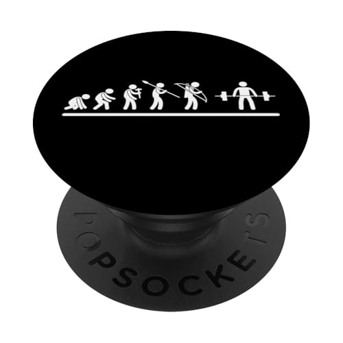 Weightlifting Evolution Lustiges Kreuzheben für Herren und Damen PopSockets Klebender PopGrip Weightlifting Evolution Lustiges Kreuzheben für Herren und Damen PopSockets Klebender PopGrip von Gifts For A Weight Lifter Guy