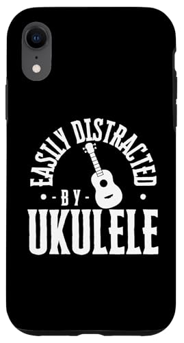 Lässt sich leicht von Ukulele ablenken Hülle für iPhone XR Lässt sich leicht von Ukulele ablenken Hülle für iPhone XR von Gifts For Baritone Ukulele Players