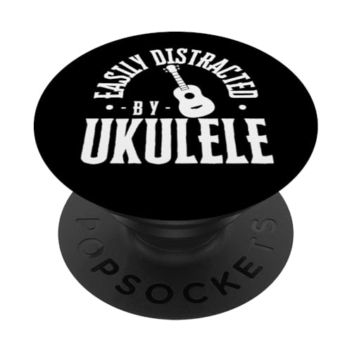 Lässt sich leicht von Ukulele ablenken PopSockets Klebender PopGrip Lässt sich leicht von Ukulele ablenken PopSockets Klebender PopGrip von Gifts For Baritone Ukulele Players