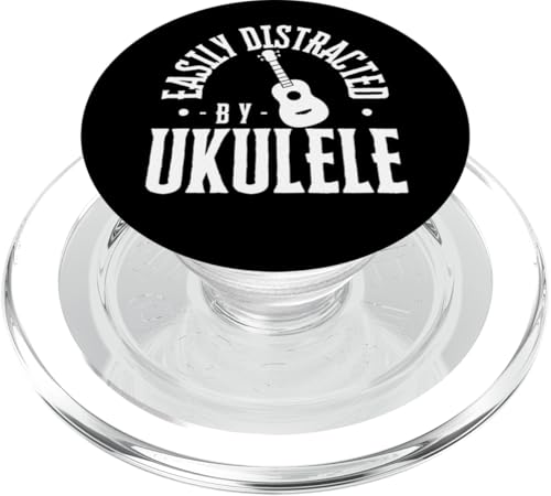 Lässt sich leicht von Ukulele ablenken PopSockets PopGrip für MagSafe Lässt sich leicht von Ukulele ablenken PopSockets PopGrip für MagSafe von Gifts For Baritone Ukulele Players