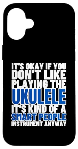 Ukulele ist für kluge Menschen, lustige Ukulelist Hülle für iPhone 16 Plus Ukulele ist für kluge Menschen, lustige Ukulelist Hülle für iPhone 16 Plus von Gifts For Baritone Ukulele Players
