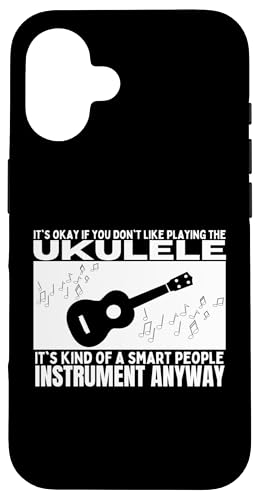 Ukulele ist für kluge Menschen, lustige Ukulelist Hülle für iPhone 16 Ukulele ist für kluge Menschen, lustige Ukulelist Hülle für iPhone 16 von Gifts For Baritone Ukulele Players