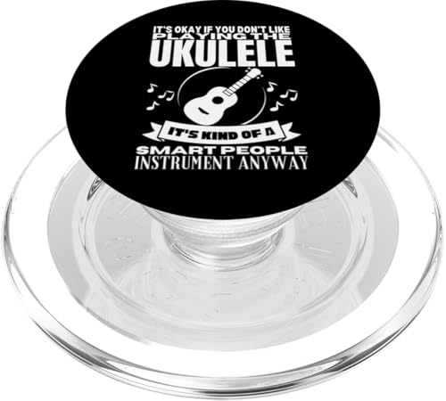 Ukulele ist für kluge Menschen, lustige Ukulelist PopSockets PopGrip für MagSafe Ukulele ist für kluge Menschen, lustige Ukulelist PopSockets PopGrip für MagSafe von Gifts For Baritone Ukulele Players