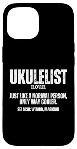 Ukulelist Definition Ukulele Proud Funny Ukulele Player Hülle für iPhone 15 Ukulelist Definition Ukulele Proud Funny Ukulele Player Hülle für iPhone 15 von Gifts For Baritone Ukulele Players