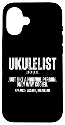 Ukulelist Definition Ukulele Proud Funny Ukulele Player Hülle für iPhone 16 Ukulelist Definition Ukulele Proud Funny Ukulele Player Hülle für iPhone 16 von Gifts For Baritone Ukulele Players