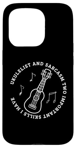 Ukulelist und Sarcasm lustiger Ukulelenspieler Hülle für iPhone 15 Pro Ukulelist und Sarcasm lustiger Ukulelenspieler Hülle für iPhone 15 Pro von Gifts For Baritone Ukulele Players