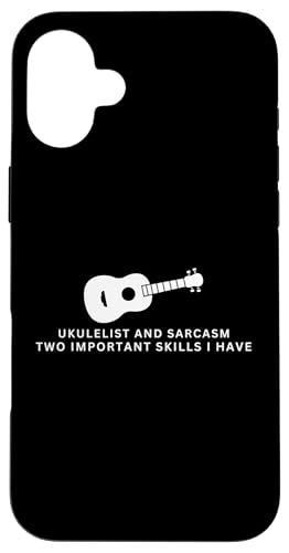 Ukulelist und Sarcasm lustiger Ukulelenspieler Hülle für iPhone 16 Plus Ukulelist und Sarcasm lustiger Ukulelenspieler Hülle für iPhone 16 Plus von Gifts For Baritone Ukulele Players