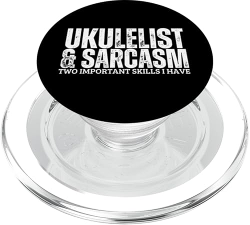 Ukulelist und Sarcasm lustiger Ukulelenspieler PopSockets PopGrip für MagSafe Ukulelist und Sarcasm lustiger Ukulelenspieler PopSockets PopGrip für MagSafe von Gifts For Baritone Ukulele Players