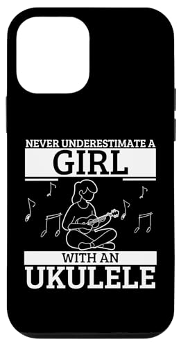 Unterschätze niemals ein Mädchen mit einer Ukulele für Frauen-Ukulelisten Hülle für iPhone 12 mini Unterschätze niemals ein Mädchen mit einer Ukulele für Frauen-Ukulelisten Hülle für iPhone 12 mini von Gifts For Baritone Ukulele Players