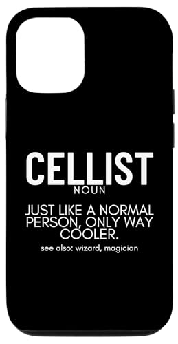 Cellist Definition Stolzer lustiger Cellospieler Hülle für iPhone 12/12 Pro von Gifts For Cello Players And Cellists