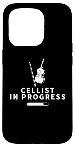 Cellist ist dabei, ein lustiges Cello zu laden Hülle für iPhone 15 Pro von Gifts For Cello Players And Cellists