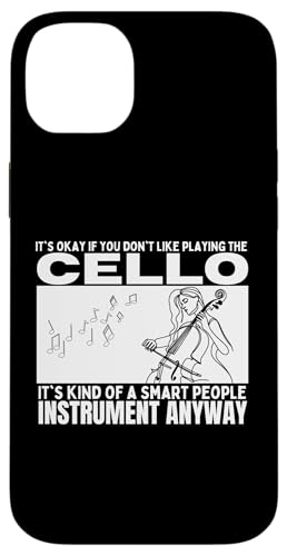 Cello Is For Smart People Lustiger Cellist Hülle für iPhone 14 Plus von Gifts For Cello Players And Cellists