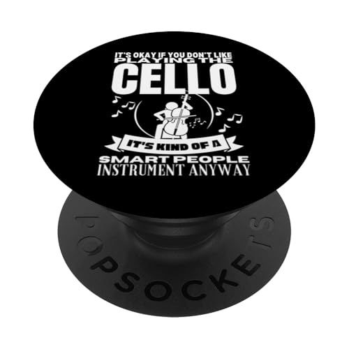 Cello Is For Smart People Lustiger Cellist PopSockets Klebender PopGrip Cello Is For Smart People Lustiger Cellist PopSockets Klebender PopGrip von Gifts For Cello Players And Cellists