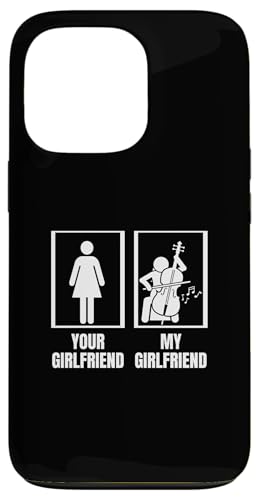 Deine Freundin Meine Freundin Cello-Freund Lustiger Cellist Hülle für iPhone 13 Pro von Gifts For Cello Players And Cellists