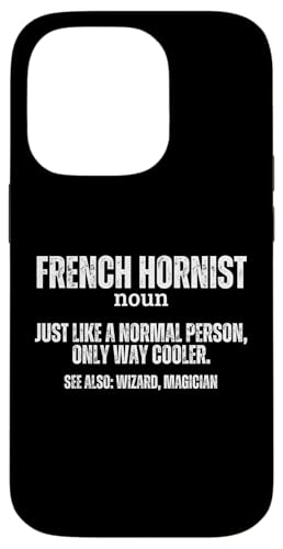 Französischer Hornist Definition Stolzer Lustiger Waldhornspieler Hülle für iPhone 14 Pro Französischer Hornist Definition Stolzer Lustiger Waldhornspieler Hülle für iPhone 14 Pro von Gifts For French Horn Player