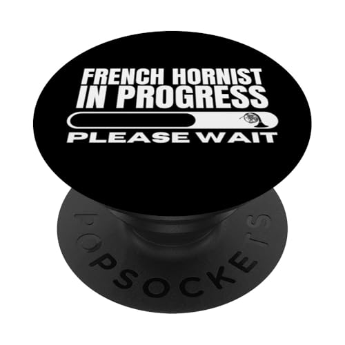 Französischer Hornist in Bearbeitung Loading Funny Waldhorn PopSockets Klebender PopGrip Französischer Hornist in Bearbeitung Loading Funny Waldhorn PopSockets Klebender PopGrip von Gifts For French Horn Player
