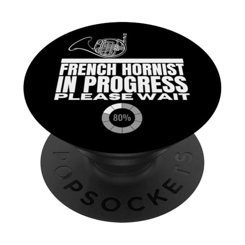 Französischer Hornist in Bearbeitung Loading Funny Waldhorn PopSockets Klebender PopGrip Französischer Hornist in Bearbeitung Loading Funny Waldhorn PopSockets Klebender PopGrip von Gifts For French Horn Player