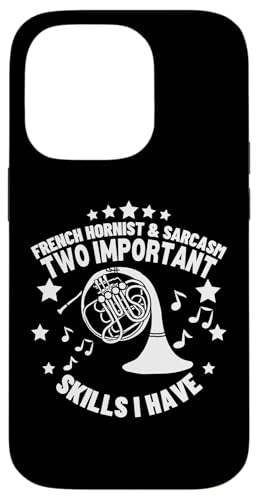 Französischer Hornist und Sarkasmus lustiger Waldhornspieler Hülle für iPhone 14 Pro Französischer Hornist und Sarkasmus lustiger Waldhornspieler Hülle für iPhone 14 Pro von Gifts For French Horn Player