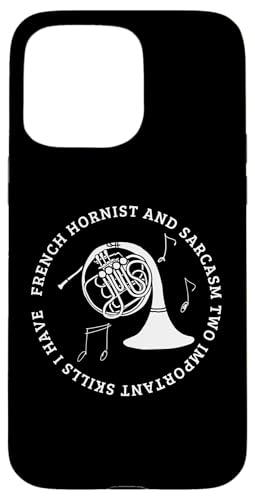Französischer Hornist und Sarkasmus lustiger Waldhornspieler Hülle für iPhone 15 Pro Max Französischer Hornist und Sarkasmus lustiger Waldhornspieler Hülle für iPhone 15 Pro Max von Gifts For French Horn Player