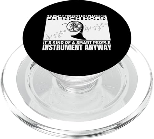 Französisches Horn ist für kluge Leute, lustiger französischer Hornist PopSockets PopGrip für MagSafe Französisches Horn ist für kluge Leute, lustiger französischer Hornist PopSockets PopGrip für MagSafe von Gifts For French Horn Player