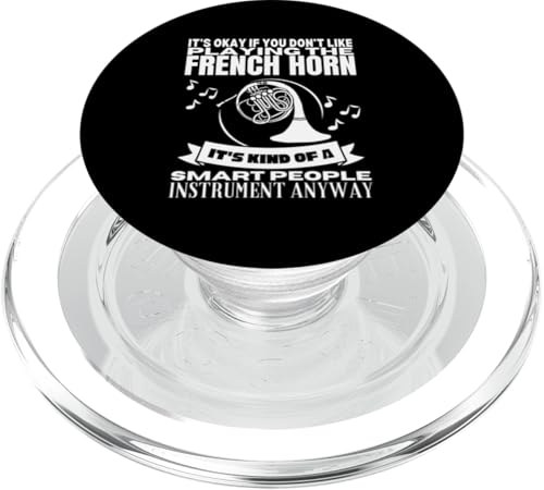 Französisches Horn ist für kluge Leute, lustiger französischer Hornist PopSockets PopGrip für MagSafe Französisches Horn ist für kluge Leute, lustiger französischer Hornist PopSockets PopGrip für MagSafe von Gifts For French Horn Player