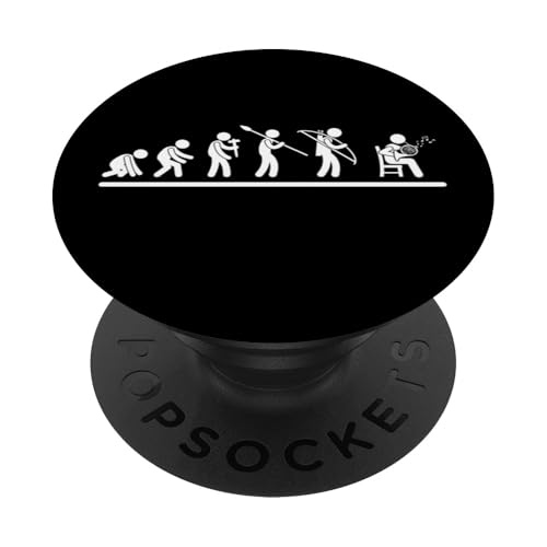 French Hornist Evolution Men Lustiger Waldhornspieler PopSockets Klebender PopGrip French Hornist Evolution Men Lustiger Waldhornspieler PopSockets Klebender PopGrip von Gifts For French Horn Player