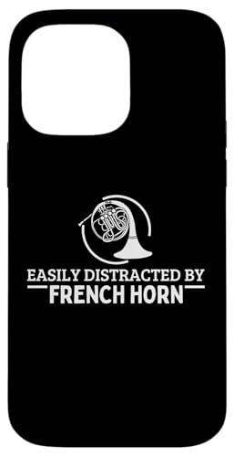 Leicht abgelenkt durch Waldhorn lustiger französischer Hornist Hülle für iPhone 14 Pro Max Leicht abgelenkt durch Waldhorn lustiger französischer Hornist Hülle für iPhone 14 Pro Max von Gifts For French Horn Player
