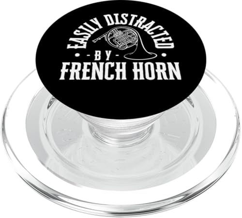 Leicht abgelenkt durch Waldhorn lustiger französischer Hornist PopSockets PopGrip für MagSafe Leicht abgelenkt durch Waldhorn lustiger französischer Hornist PopSockets PopGrip für MagSafe von Gifts For French Horn Player