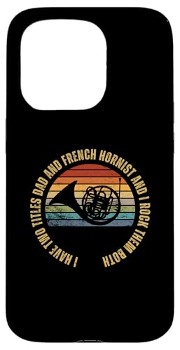 Waldhornist und Papa Proud Funny Men-Waldhorn Hülle für iPhone 15 Pro Waldhornist und Papa Proud Funny Men-Waldhorn Hülle für iPhone 15 Pro von Gifts For French Horn Player
