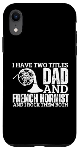 Waldhornist und Papa Proud Funny Men-Waldhorn Hülle für iPhone XR Waldhornist und Papa Proud Funny Men-Waldhorn Hülle für iPhone XR von Gifts For French Horn Player