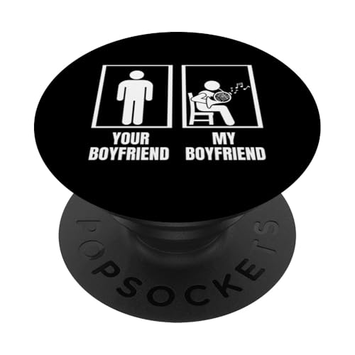 Your Boyfriend My Boyfriend French Hornist Lustiges Waldhorn PopSockets Klebender PopGrip Your Boyfriend My Boyfriend French Hornist Lustiges Waldhorn PopSockets Klebender PopGrip von Gifts For French Horn Player