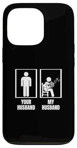 Your Husband My Husband French Hornist Funny Waldhorn Hülle für iPhone 13 Pro Your Husband My Husband French Hornist Funny Waldhorn Hülle für iPhone 13 Pro von Gifts For French Horn Player