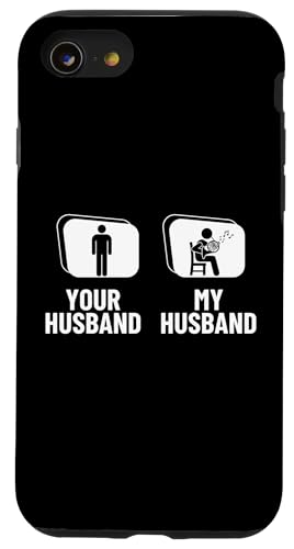 Your Husband My Husband French Hornist Funny Waldhorn Hülle für iPhone SE (2020) / 7 / 8 von Gifts For French Horn Player