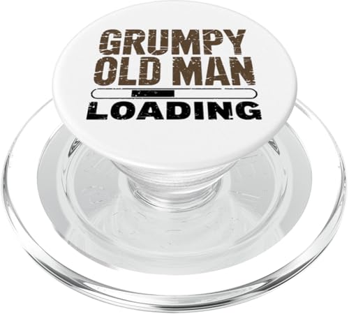 Mürrischer alter Mann PopSockets PopGrip für MagSafe von Gifts For Grumpy Men