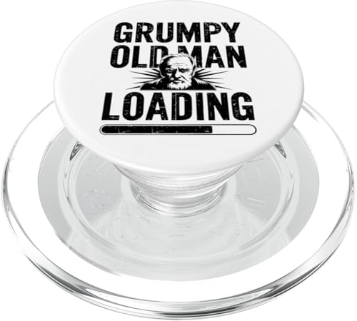 Mürrischer alter Mann PopSockets PopGrip für MagSafe von Gifts For Grumpy Men