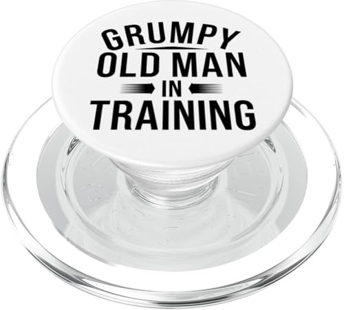 Mürrischer alter Mann PopSockets PopGrip für MagSafe von Gifts For Grumpy Men