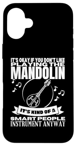 Mandoline Is For Smart People Funny Mandolinist Hülle für iPhone 16 Plus Mandoline Is For Smart People Funny Mandolinist Hülle für iPhone 16 Plus von Gifts For Mandolin Players
