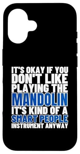 Mandoline Is For Smart People Funny Mandolinist Hülle für iPhone 16 Mandoline Is For Smart People Funny Mandolinist Hülle für iPhone 16 von Gifts For Mandolin Players