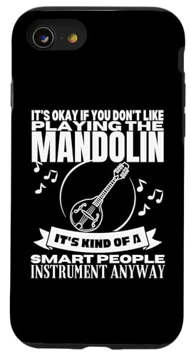 Mandoline Is For Smart People Funny Mandolinist Hülle für iPhone SE (2020) / 7 / 8 von Gifts For Mandolin Players