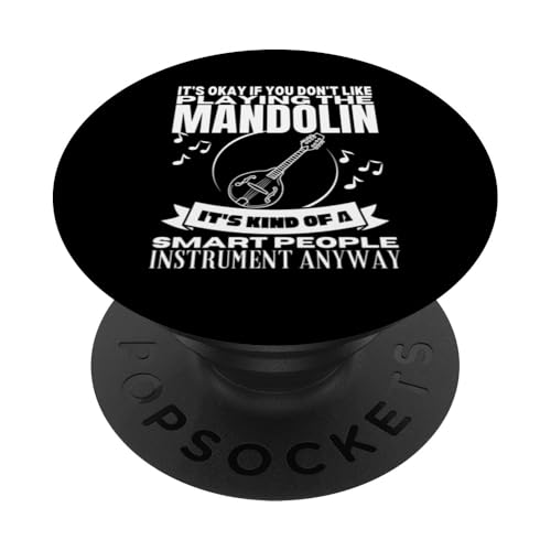 Mandoline Is For Smart People Funny Mandolinist PopSockets Klebender PopGrip Mandoline Is For Smart People Funny Mandolinist PopSockets Klebender PopGrip von Gifts For Mandolin Players