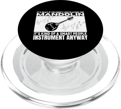 Mandoline Is For Smart People Funny Mandolinist PopSockets PopGrip für MagSafe Mandoline Is For Smart People Funny Mandolinist PopSockets PopGrip für MagSafe von Gifts For Mandolin Players