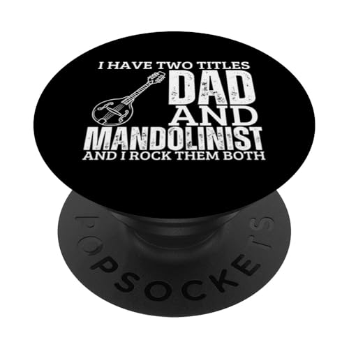 Mandolinist And Dad Proud Funny Men Mandoline PopSockets Klebender PopGrip Mandolinist And Dad Proud Funny Men Mandoline PopSockets Klebender PopGrip von Gifts For Mandolin Players