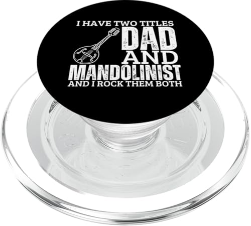Mandolinist And Dad Proud Funny Men Mandoline PopSockets PopGrip für MagSafe Mandolinist And Dad Proud Funny Men Mandoline PopSockets PopGrip für MagSafe von Gifts For Mandolin Players