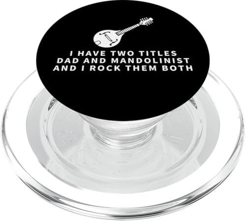 Mandolinist And Dad Proud Funny Men Mandoline PopSockets PopGrip für MagSafe Mandolinist And Dad Proud Funny Men Mandoline PopSockets PopGrip für MagSafe von Gifts For Mandolin Players